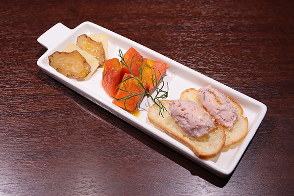 前菜三種の盛り合わせ　¥1,270
※写真はイメージです